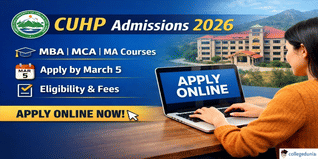 CUHP CDOE Inviting UG/PG Online Admission 2026 From February 3; Apply by March 5 @cuhimachal.ac.in